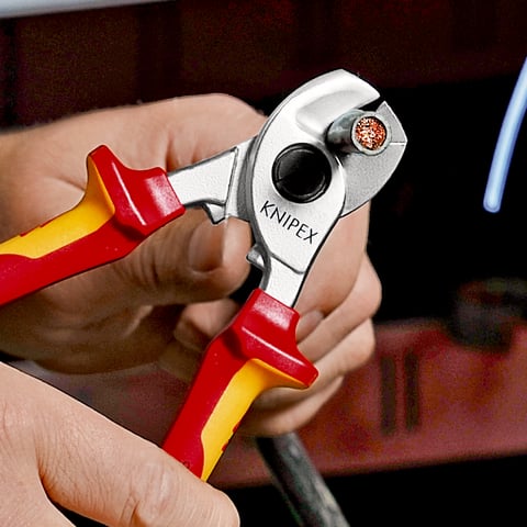 ケーブルカッター（ハサミ式） | KNIPEX