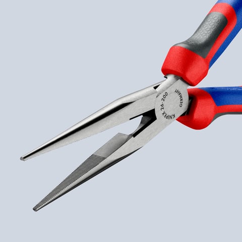 カッター付き平丸型プライヤー （くちばし型プライヤー） | KNIPEX