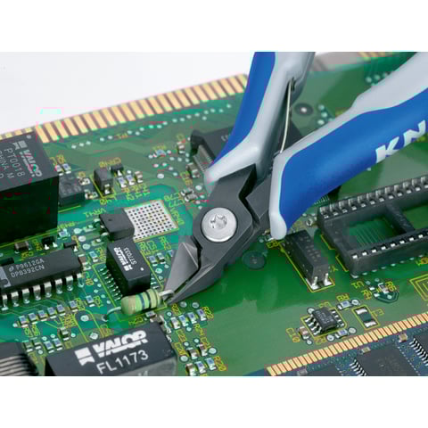 Alicates de precisión de corte diagonal para electrónica | 79 42 125 Z