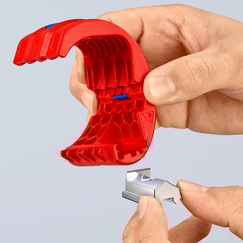 KNIPEX BiX® Schneider für Kunststoffrohre und Dichthülsen | 90 22 10 BK