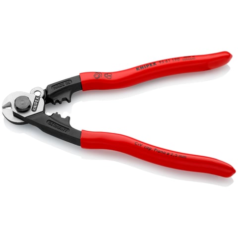 ワイヤーロープカッター（ハサミ式） 鍛造品 | KNIPEX