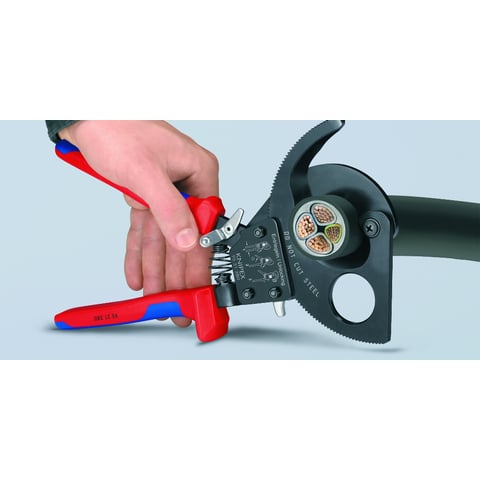 KNIPEX(クニペックス)9531-280 ケーブルカッター(ラチェット KNIPEX(クニペックス)9531-280 ケーブルカッター(ラチェット