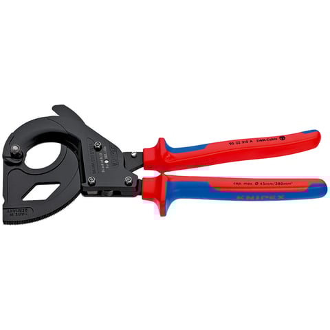 Kabelschneider (Ratschenprinzip) Für stahlarmierte Kabel (SWA-Kabel) | 95 32 315 A