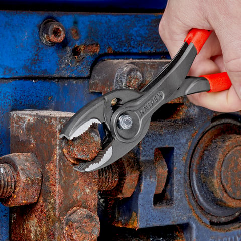 KNIPEX TwinGrip Alicate de agarre frontal y lateral | 82 01 200