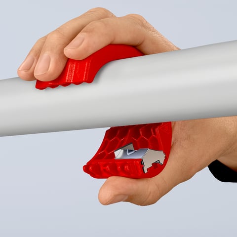 KNIPEX BiX® Schneider für Kunststoffrohre und Dichthülsen | 90 22 10 BK