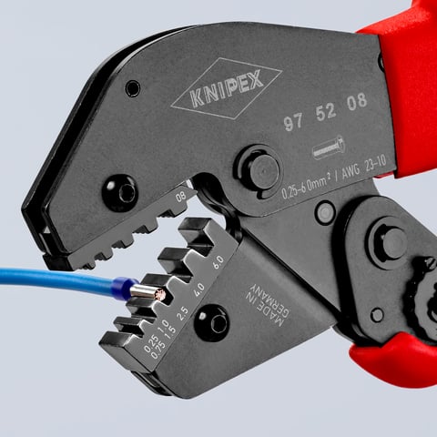 Crimping Pliers For two-hand operation | KNIPEX
