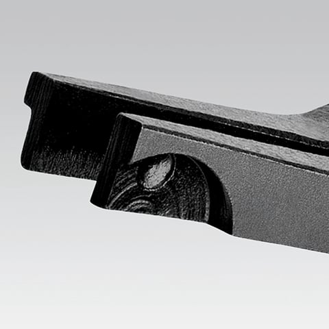 Special retaining ring pliers For retaining rings on shafts | KNIPEX