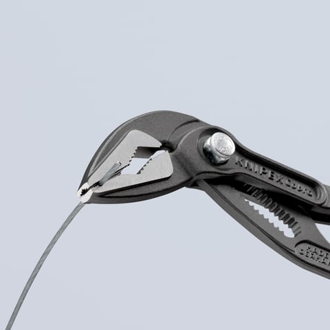 KNIPEX Cobra® ES Szczypce nastawne do rur z wydłużoną szczęką | 87 51 180