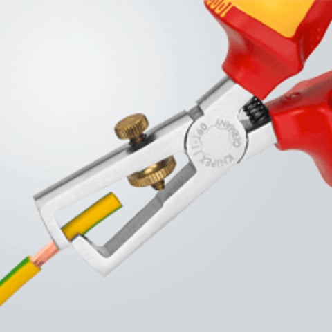 Alicate pelacables Con muelle de apertura universal | 11 06 160