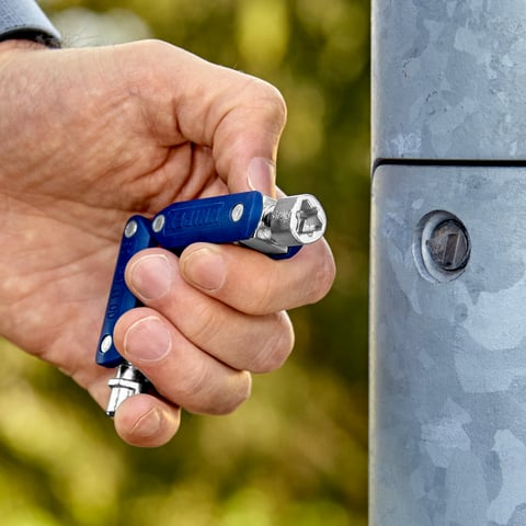 工具 クニペックス コントロールキャビネットキー 00 11 03 Control Cabinet Key \"Double-Joint\" | KNIPEX