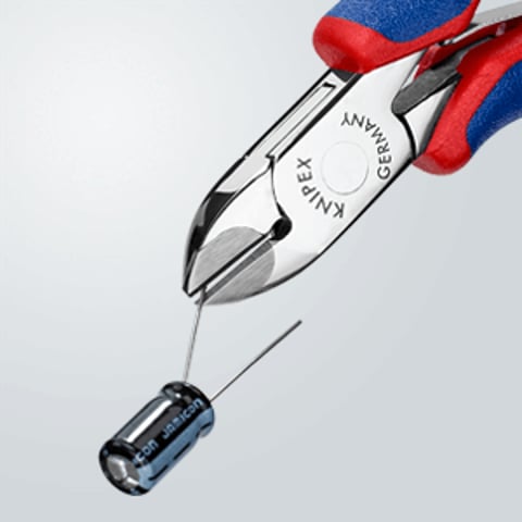 Electronics Diagonal Cutter with carbide cutting edges | 77 02 120 H