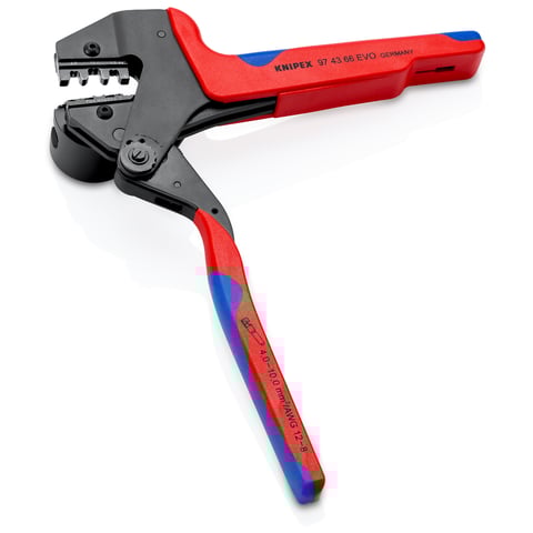 Crimp System Pliers For exchangeable crimping dies | KNIPEX