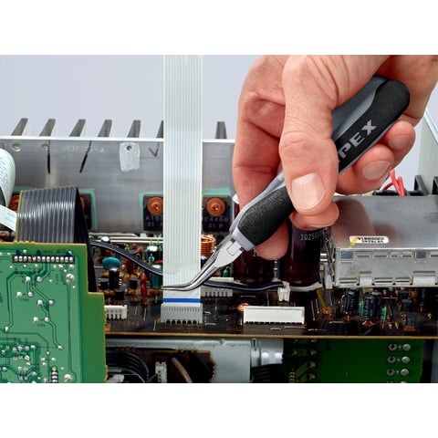 Pinza speciale per elettronica ESD Con cerniera passante | 35 82 145 ESD