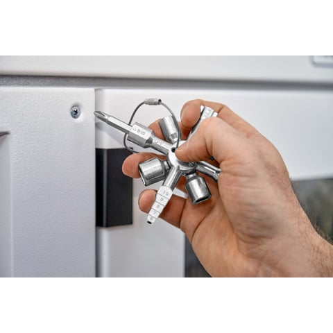KNIPEX TwinKey® Control Cabinet Key | 00 11 01