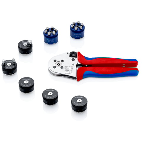 その他 cadix047 Four-Mandrel Crimping Pliers for turned contacts | KNIPEX