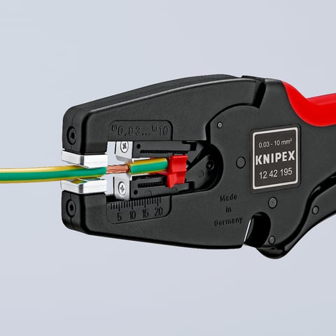 KNIPEX MultiStrip 10 Automatic insulation stripper | 12 42 195