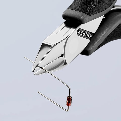 Alicates de corte diagonal para electrónica ESD Con articulación machihembrada | 77 32 115 ESD