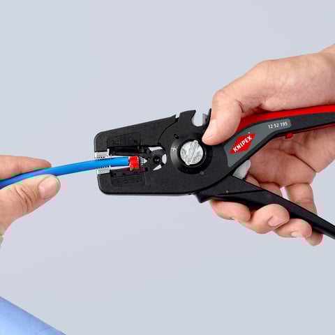 KNIPEX PreciStrip16® Automatische Abisolierzange | 12 52 195