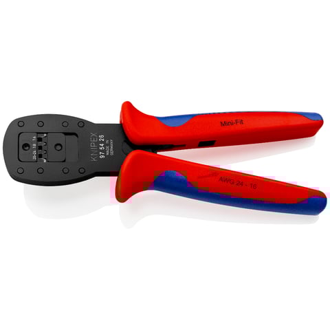 Crimping Pliers for micro plugs Parallel crimping | KNIPEX