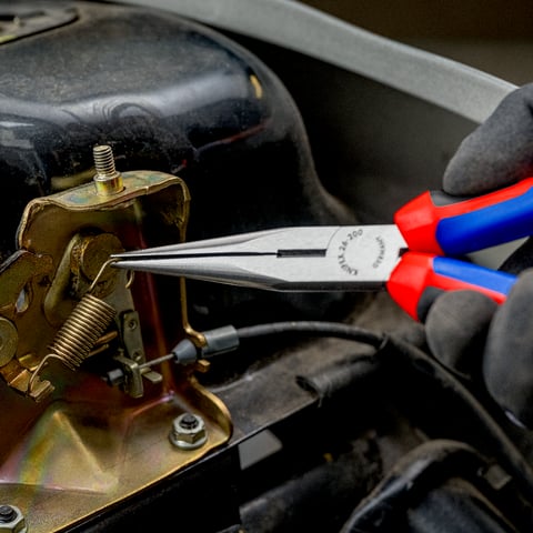 Snipe Nose Side Cutting Pliers (Stork Beak Pliers) | 26 12 200