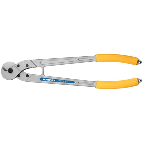Cesoia Knipex Per Funi In Acciaio - Forgiata, Rivestita In Resina, 190 Mm, Perfetta Per Cavi Bowden E Terminali - Foto 3