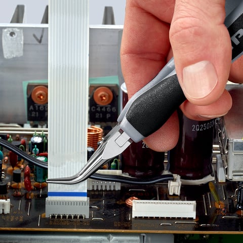 Pinza speciale per elettronica ESD Con cerniera passante | 35 82 145 ESD