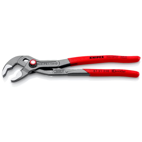 KNIPEX Cobra® QuickSet High-Tech Water Pump Pliers | KNIPEX
