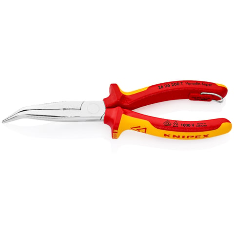 Snipe Nose Side Cutting Pliers (Stork Beak Pliers) | KNIPEX
