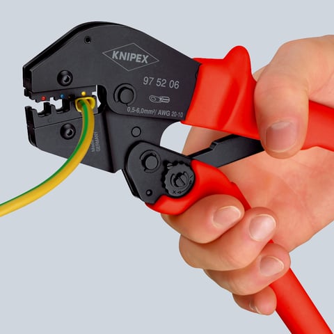 Crimping Pliers For two-hand operation | KNIPEX