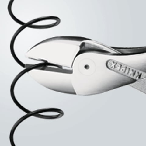 KNIPEX X-Cut® Compact Diagonal Cutter High lever transmission | 73 05 160