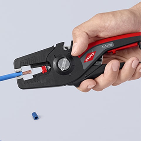 KNIPEX PreciStrip16® Automatische Abisolierzange | 12 52 195