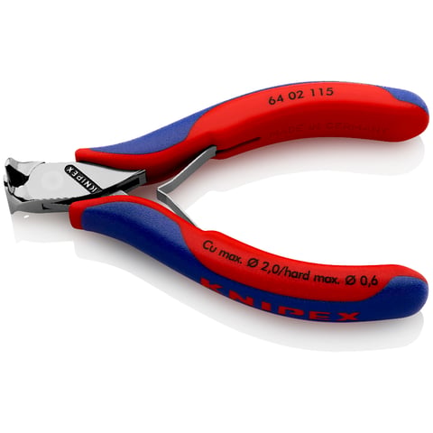 Electronics End Cut Nippers - Comfort Grip Precision Cutters For Wiring & Small Components