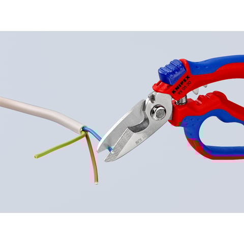Gewinkelte Elektrikerschere | 95 05 20 SB