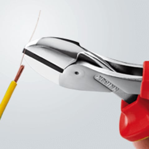 KNIPEX X-Cut® Kompakt-Seitenschneider Hochübersetzt | 73 06 160