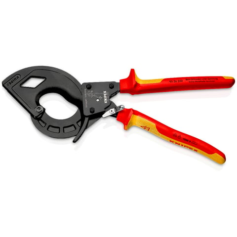 Cable Cutter (ratchet principle, 3-stage) | KNIPEX