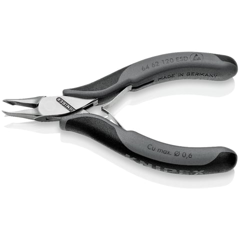 Electronics End Cutting Nippers ESD | 64 62 120 ESD