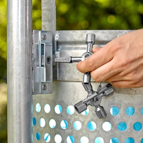KNIPEX TwinKey® Schaltschrankschlüssel | 00 11 01