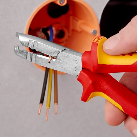 100 アメリカン・ユートピア フライヤー 強力コンビネーションプライヤー アメリカ型 | KNIPEX