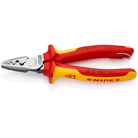 Crimping Pliers for wire ferrules | KNIPEX