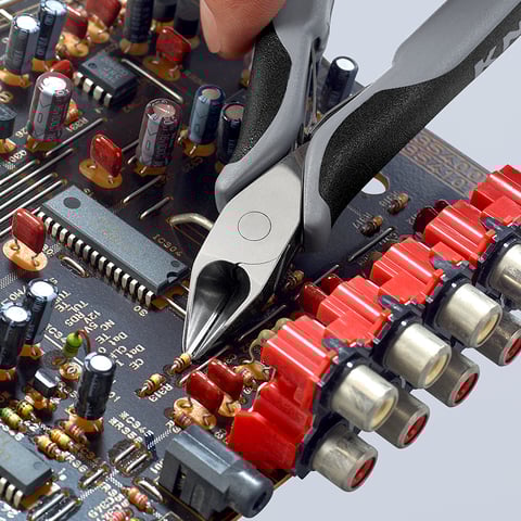 Elektronik-Seitenschneider ESD Mit durchgestecktem Gelenk | 77 42 130 ESD