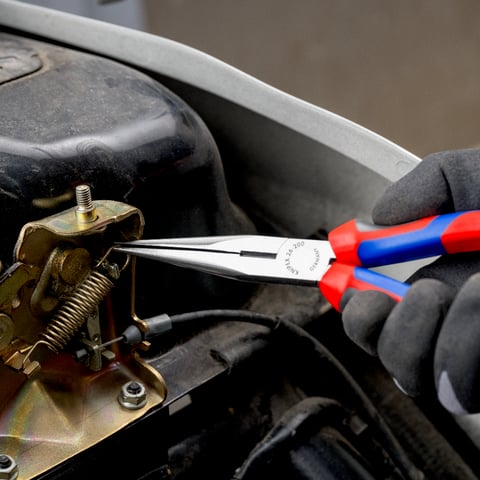Snipe Nose Side Cutting Pliers (Stork Beak Pliers) | 26 12 200