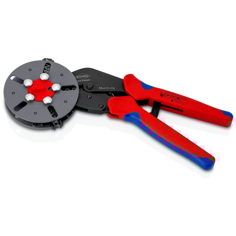 KNIPEX MultiCrimp® Crimpzange mit Wechselmagazin | 97 33 03