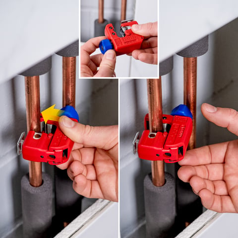 KNIPEX TubiX® S Pipe cutter | 90 31 01