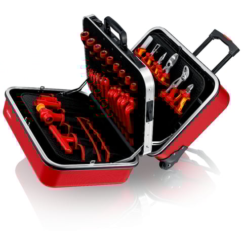 Caixa de ferramentas "BIG Twin Move RED" Competência Elétrica 42-teilig | 98 99 15