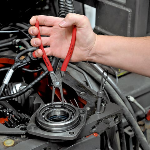 精密スナップリングプライヤー 穴用スナップリング | KNIPEX