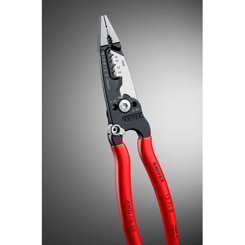 KNIPEX WireStripper Multifunktions-Elektrikerzangen Amerikanisches Modell | 13 71 8