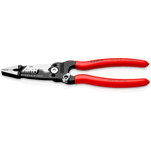 KNIPEX WireStripper Multifunktions-Elektrikerzangen Amerikanisches Modell | 13 71 8