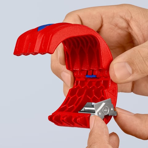 KNIPEX BiX® Schneider für Kunststoffrohre und Dichthülsen | 90 22 10 BK