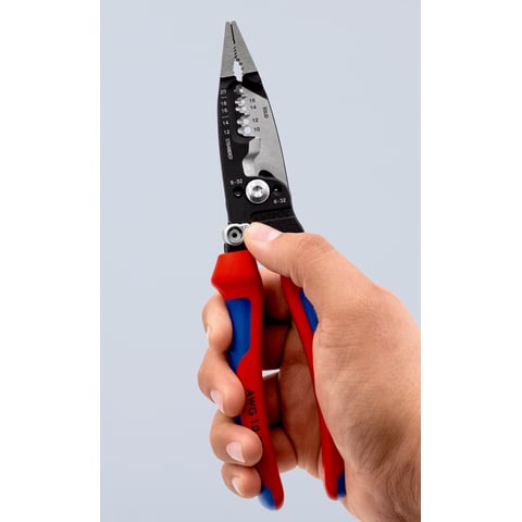 KNIPEX WireStripper Multifunktions-Elektrikerzangen Amerikanisches Modell | 13 72 8