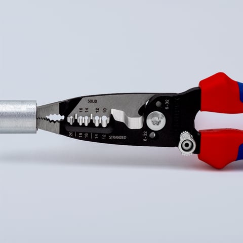 KNIPEX WireStripper Multifunktions-Elektrikerzangen Amerikanisches Modell | 13 72 8